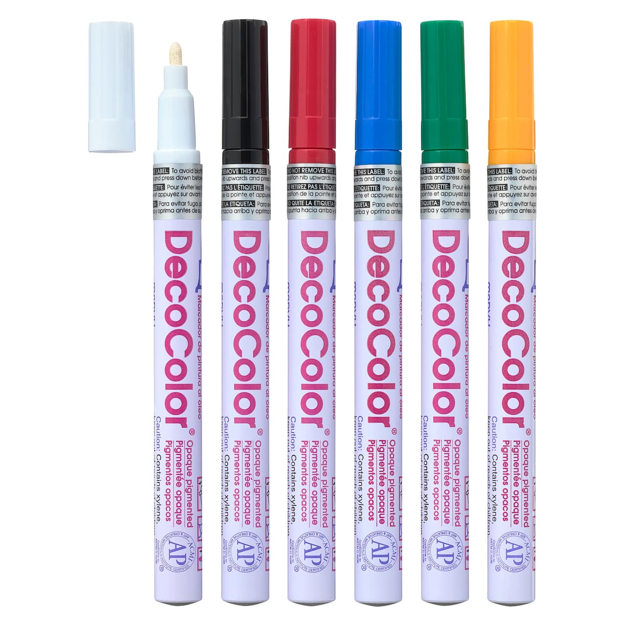 DecoColor™ Glossy Oil Base Paint Marker, Fine Point